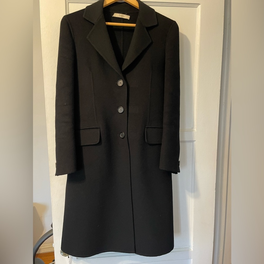 PRADA wool coat from Barney’s
